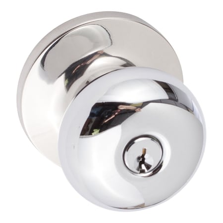 Sure-Loc Hardware Sure-Loc Hardware Durango Entry Knobset, Polished Chrome DU107 26